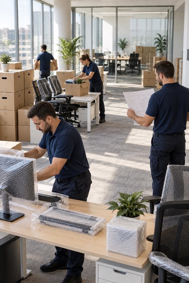 Traslochi ufficio a Brescia: organizzazione mirata della movimentazione
